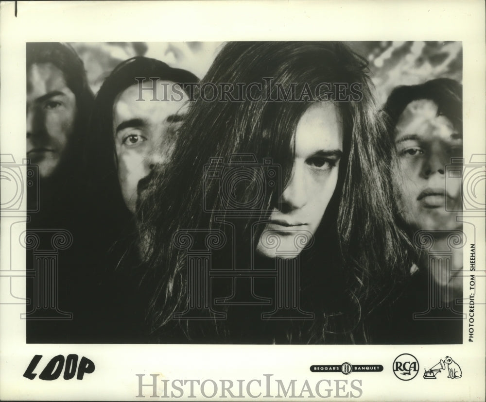 1990 Press Photo Music group Loop. - hcp04939- Historic Images