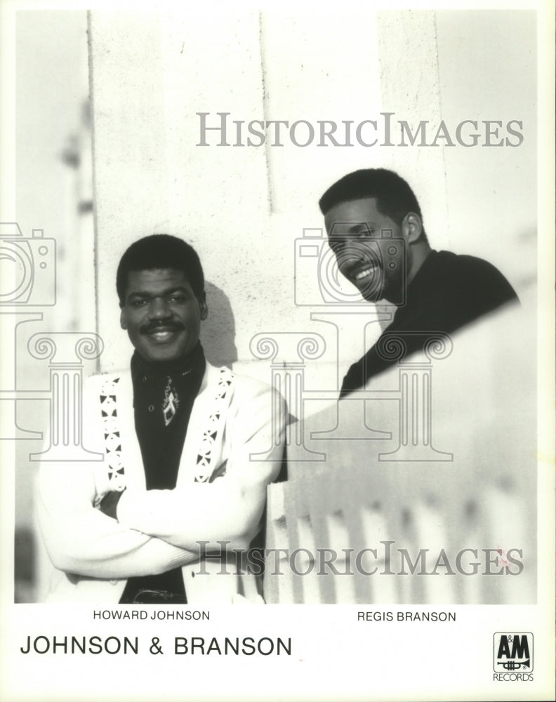 1990 Press Photo Entertainers Johnson &amp; Branson. - hcp04961- Historic Images