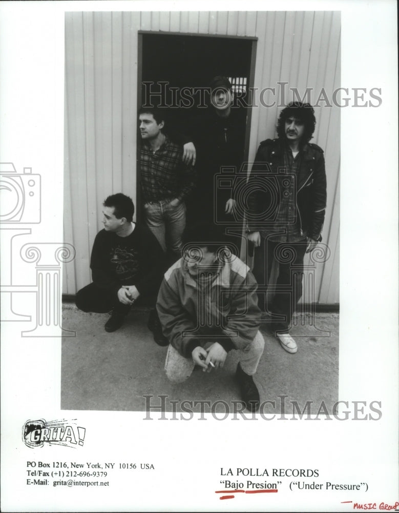 1996 Press Photo &quot;Bajo Presion&quot; (&quot;Under Pressure&quot;) - hcp05002- Historic Images