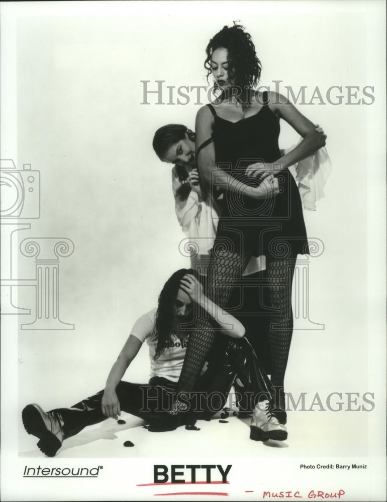 1996 Press Photo Members of the music group Betty - hcp05070- Historic Images