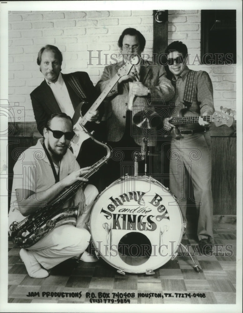 1992 Press Photo Members of the music group Johnny Boy and the Kings - hcp05100- Historic Images