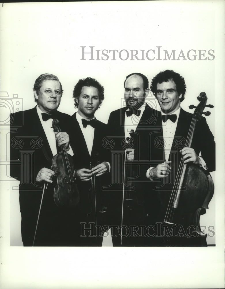 1993 Press Photo Members of the music group the Juilliard String Quartet- Historic Images