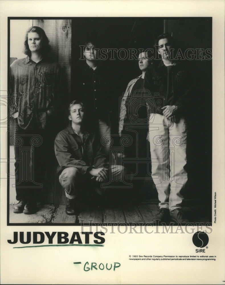 1993 Press Photo Members of the music group Judybats - hcp05115- Historic Images