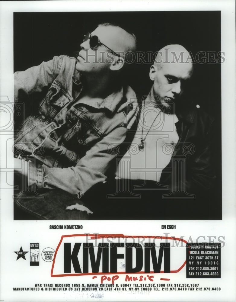 1994 Press Photo Members of the pop music group KMFDM - hcp05151- Historic Images