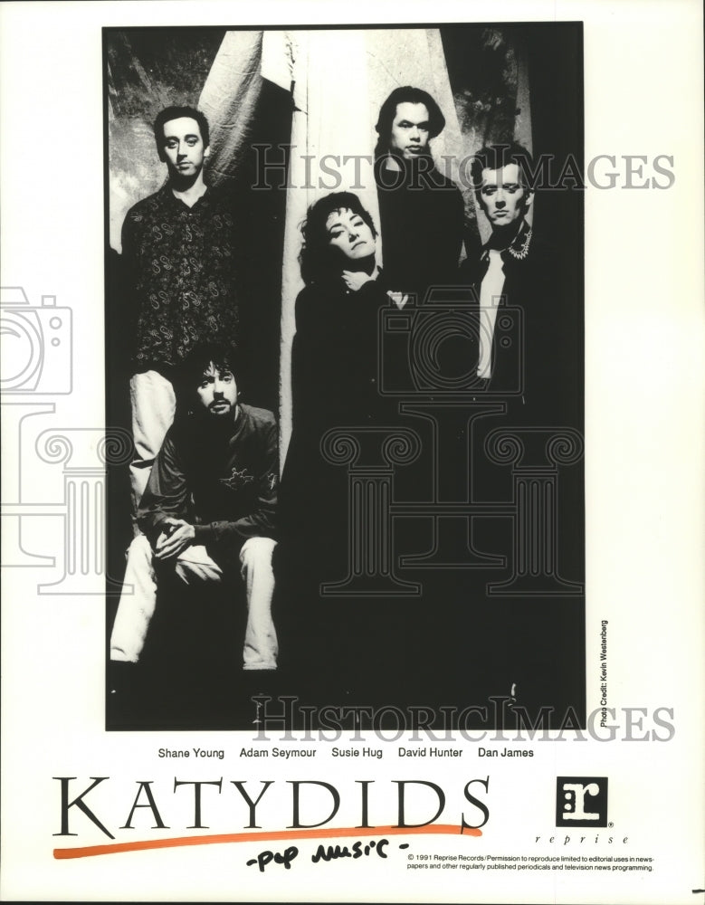 1991 Press Photo Members of the pop music group Katydids - hcp05203- Historic Images