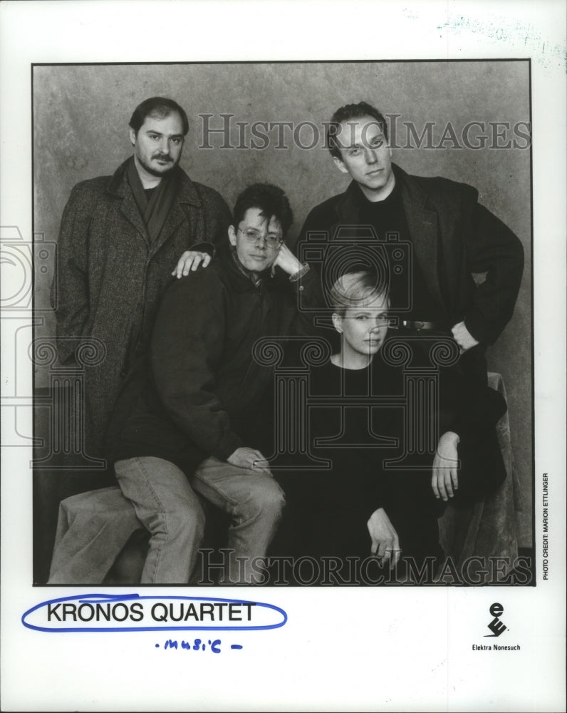 1993 Press Photo The music group &quot;Kronos Quartet&quot;. - hcp05227- Historic Images