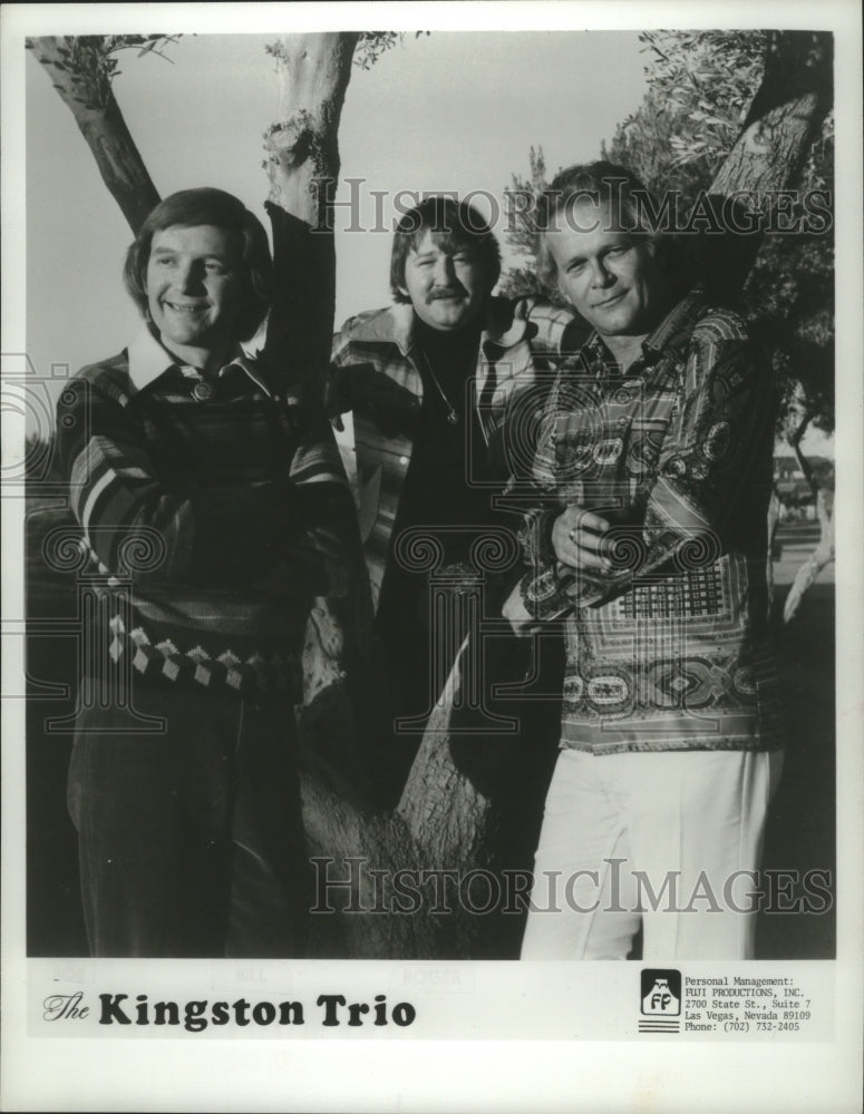 1981 Press Photo The singing group &quot;The Kingston Trio&quot;. - hcp05259- Historic Images