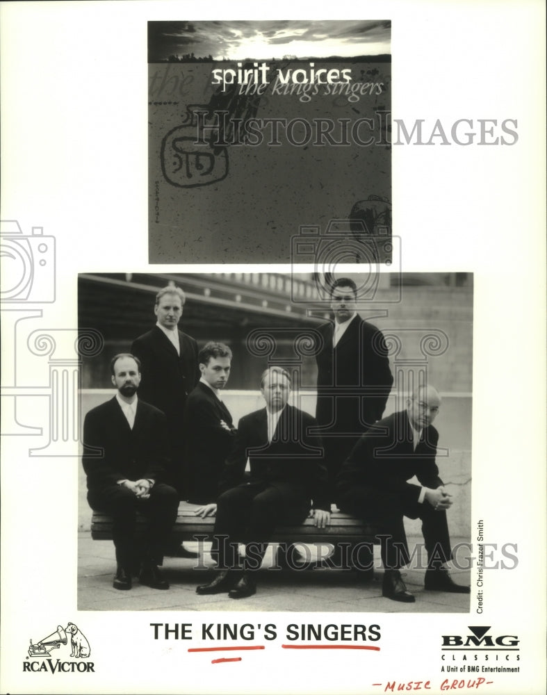 1998 Press Photo The music group &quot;The King&#39;s Singers&quot;. - hcp05261- Historic Images