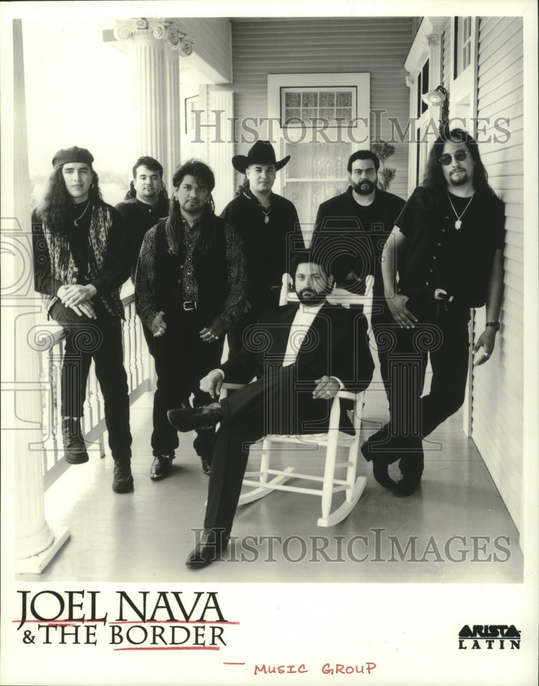 1996 Press Photo Joel Nava and the Border. - hcp05279- Historic Images