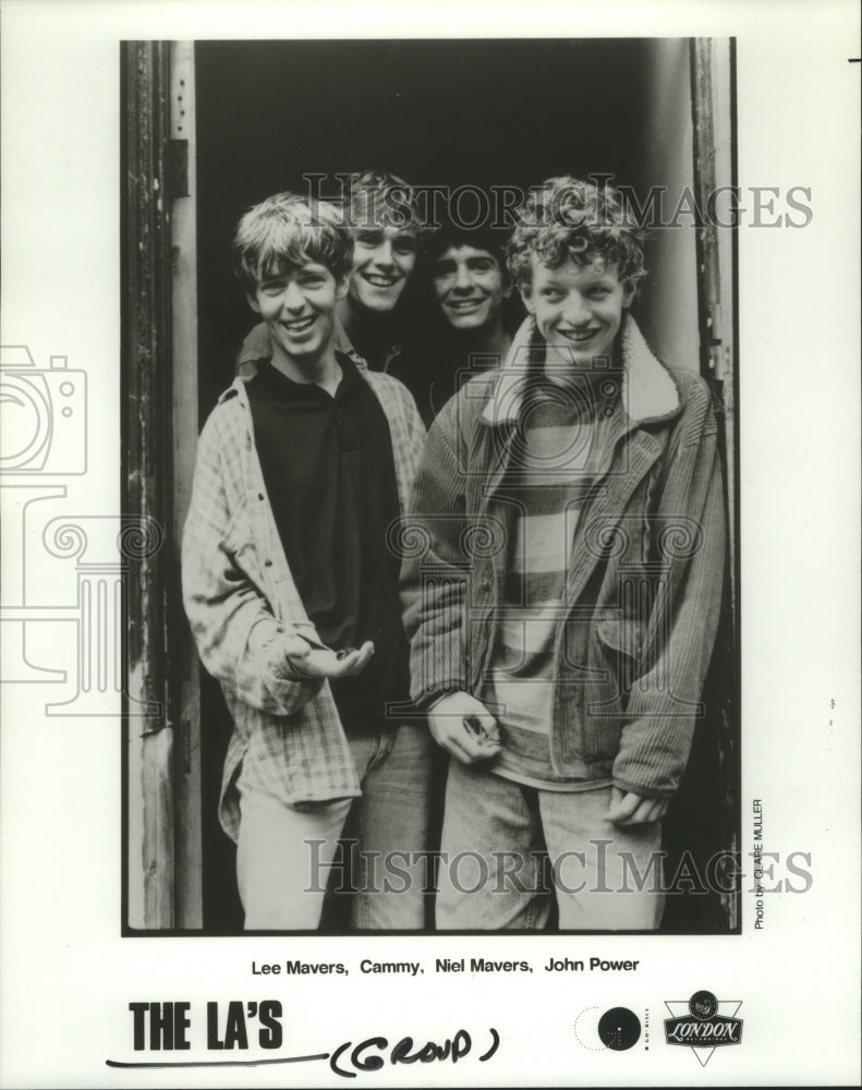 1991 Press Photo Members of the music group The LA&#39;s - hcp05290- Historic Images