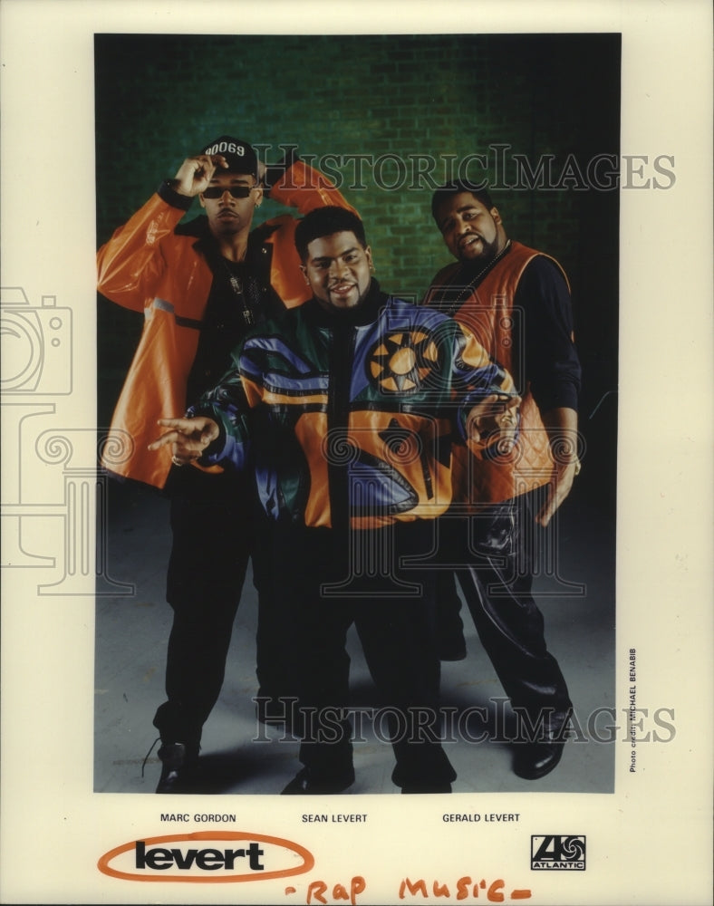 1993 Press Photo Members of the rap music group Levert - hcp05310- Historic Images