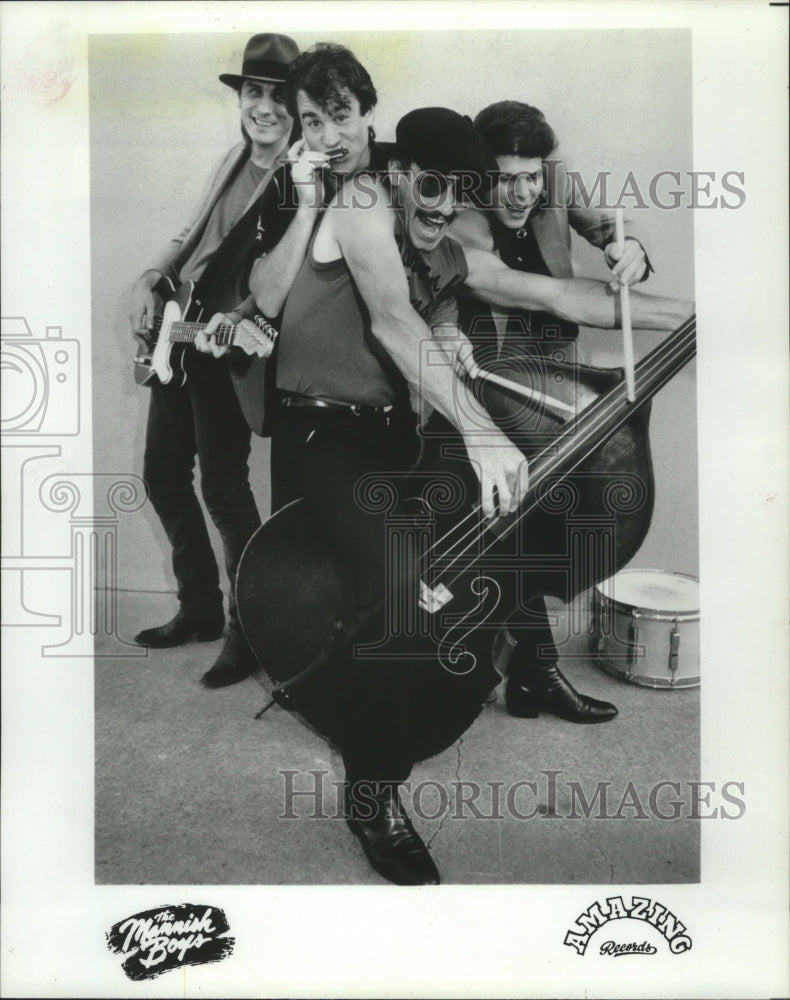 1988 Press Photo Members of the music group The Mannish Boys - hcp05349- Historic Images