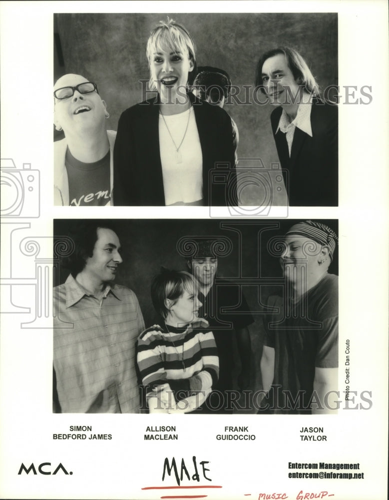 1997 Press Photo Members of the music group Made - hcp05355- Historic Images