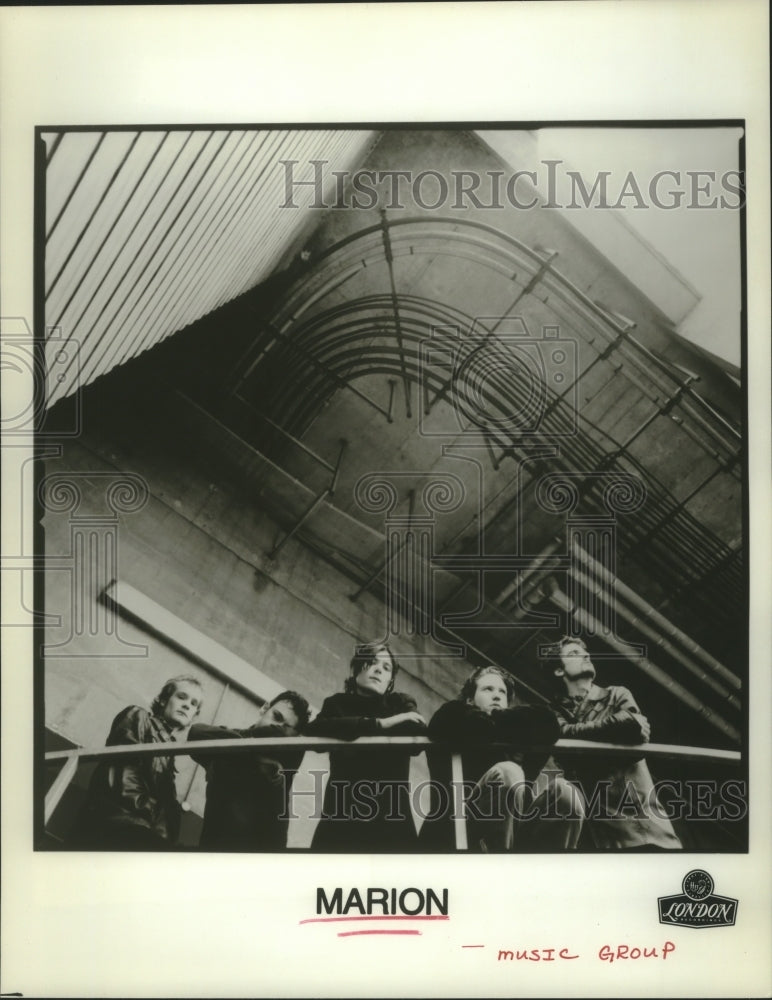 1996 Press Photo Members of the music group Marion - hcp05385- Historic Images