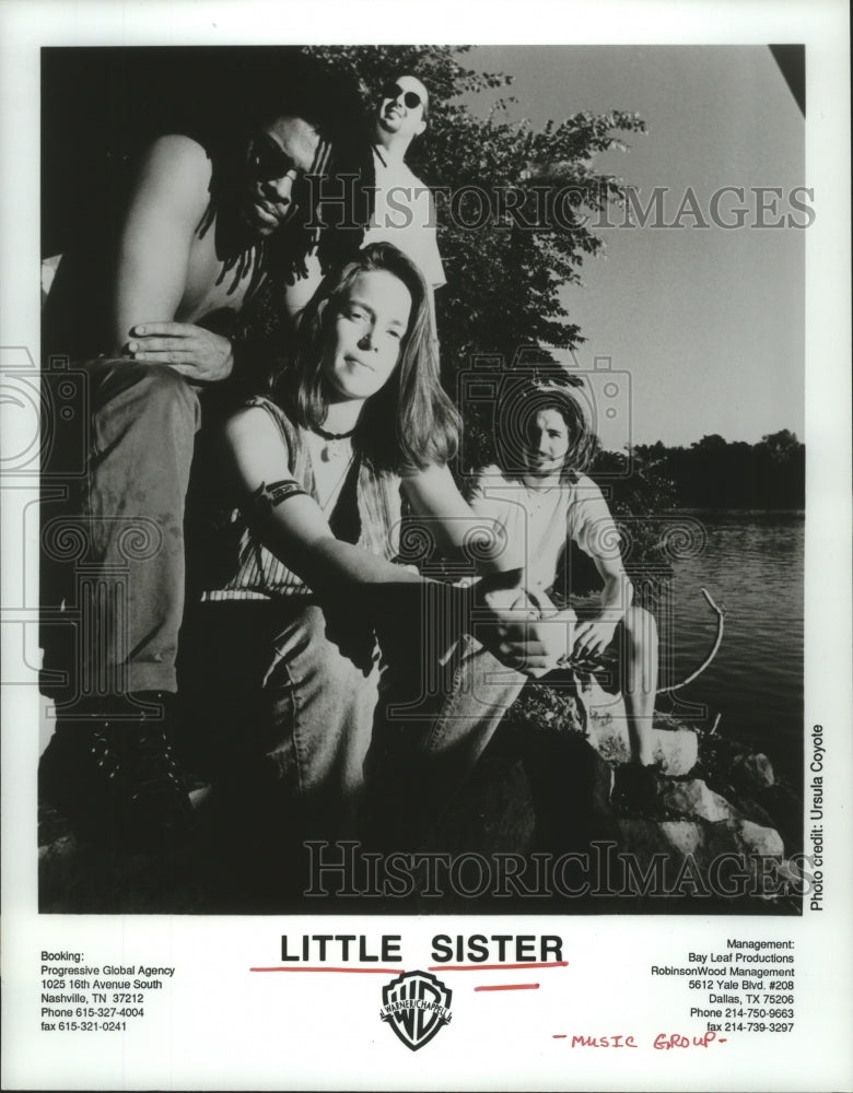 1997 Press Photo Members of the music group Little Sister - hcp05424- Historic Images