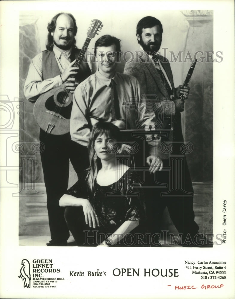 1995 Press Photo Members of the music group Kevin Burke&#39;s Open House - hcp05427- Historic Images