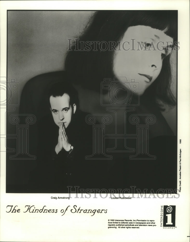 1993 Press Photo Members of the music group The Kindness of Strangers- Historic Images