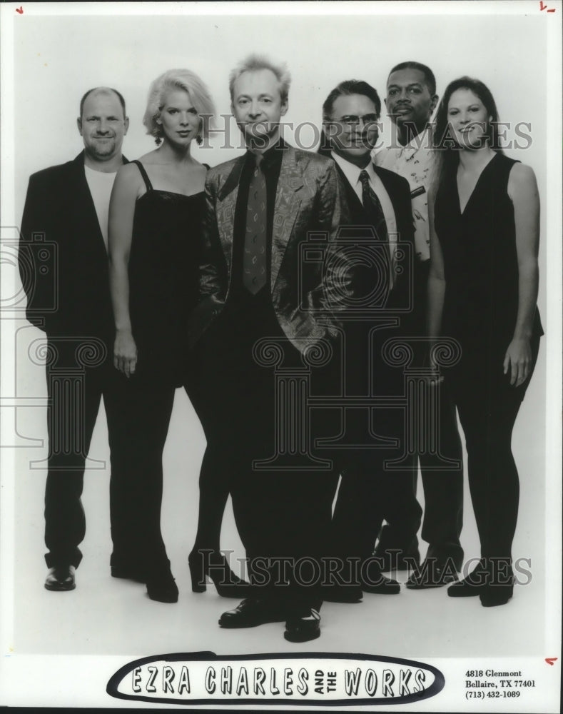 1994 Press Photo Members of the music group Ezra Charles and the Works- Historic Images