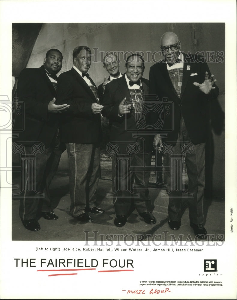 1997 Press Photo Members of the music group The Fairfield Four - hcp05469- Historic Images