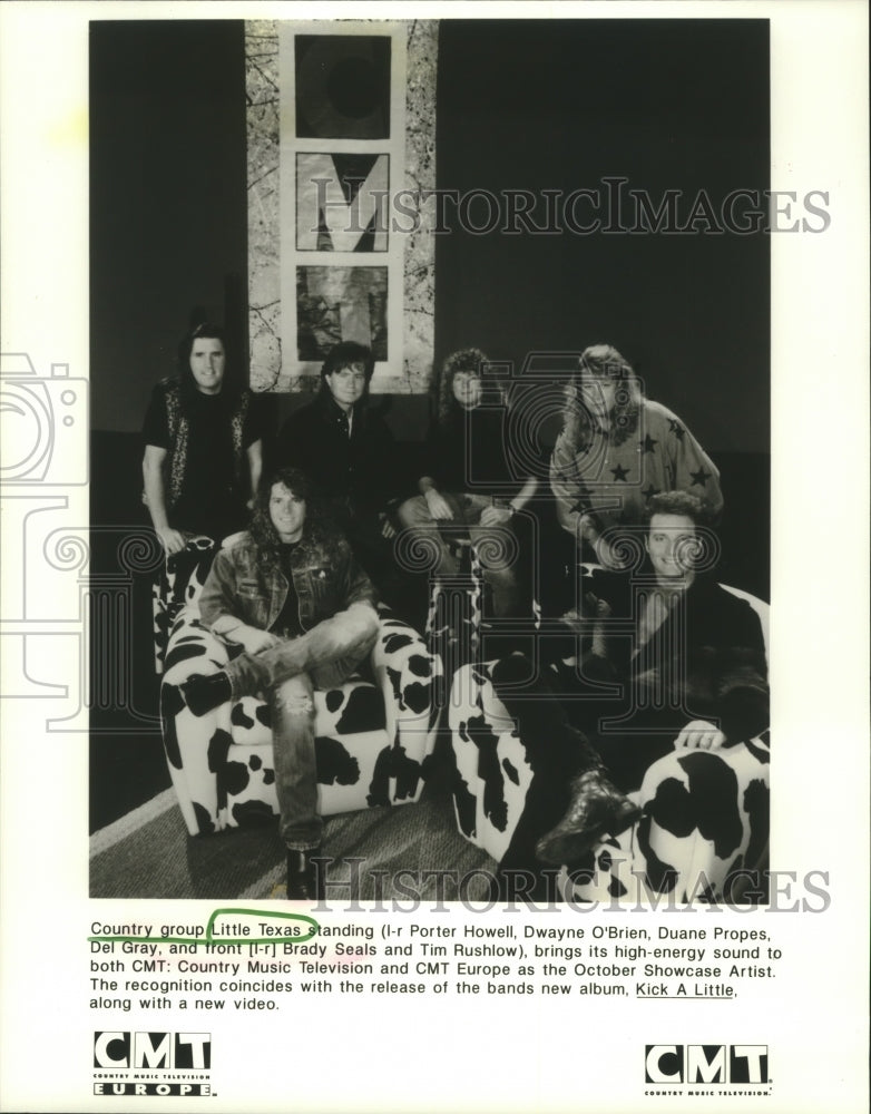 1994 Press Photo Members of the country music group Little Texas - hcp05476- Historic Images