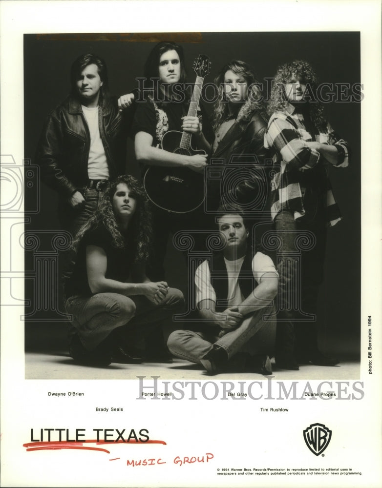 1994 Press Photo Members of the music group Little Texas - hcp05477- Historic Images