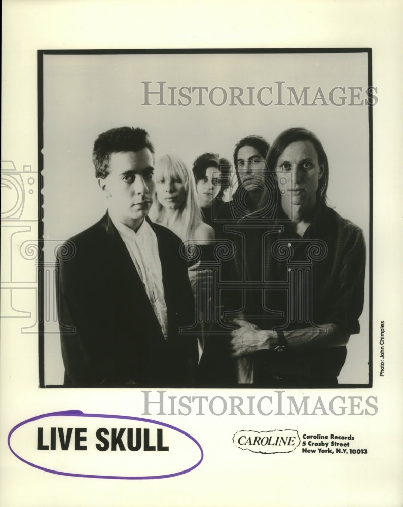 1988 Press Photo Members of the rock music group Live Skull - hcp05479- Historic Images