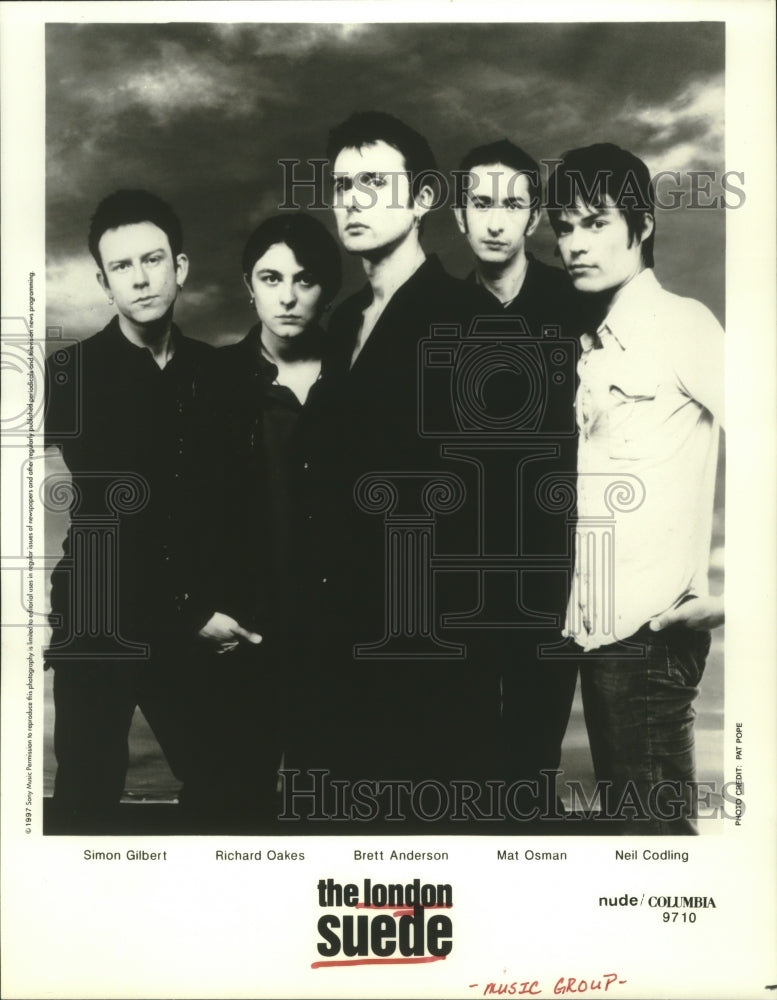 1997 Press Photo Members of the music group The London Suede - hcp05500- Historic Images