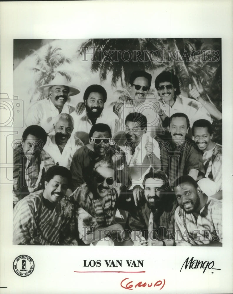 1990 Press Photo Members of the music group Los Van Van - hcp05515- Historic Images