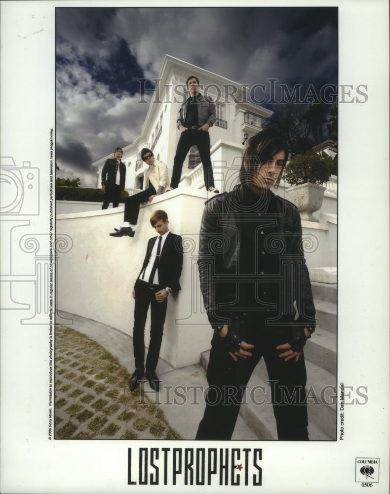 2006 Press PhotoMembers of the music group Lost Prophets - hcp05534- Historic Images