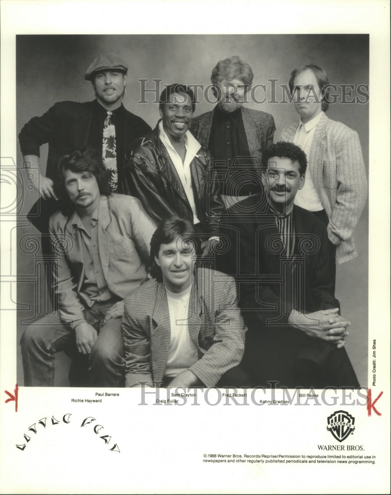 1989 Press Photo Members of the rock music group Little Feat - hcp05544- Historic Images