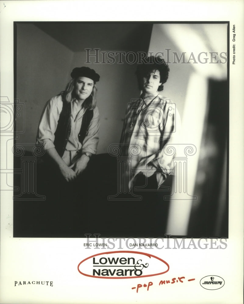 1994 Press Photo Members of the pop music group Lowen &amp; Navarro - hcp05586- Historic Images