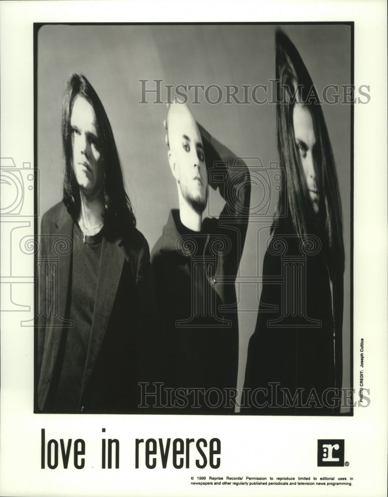 1996 Press Photo Members of the music group Love In Reverse - hcp05588- Historic Images