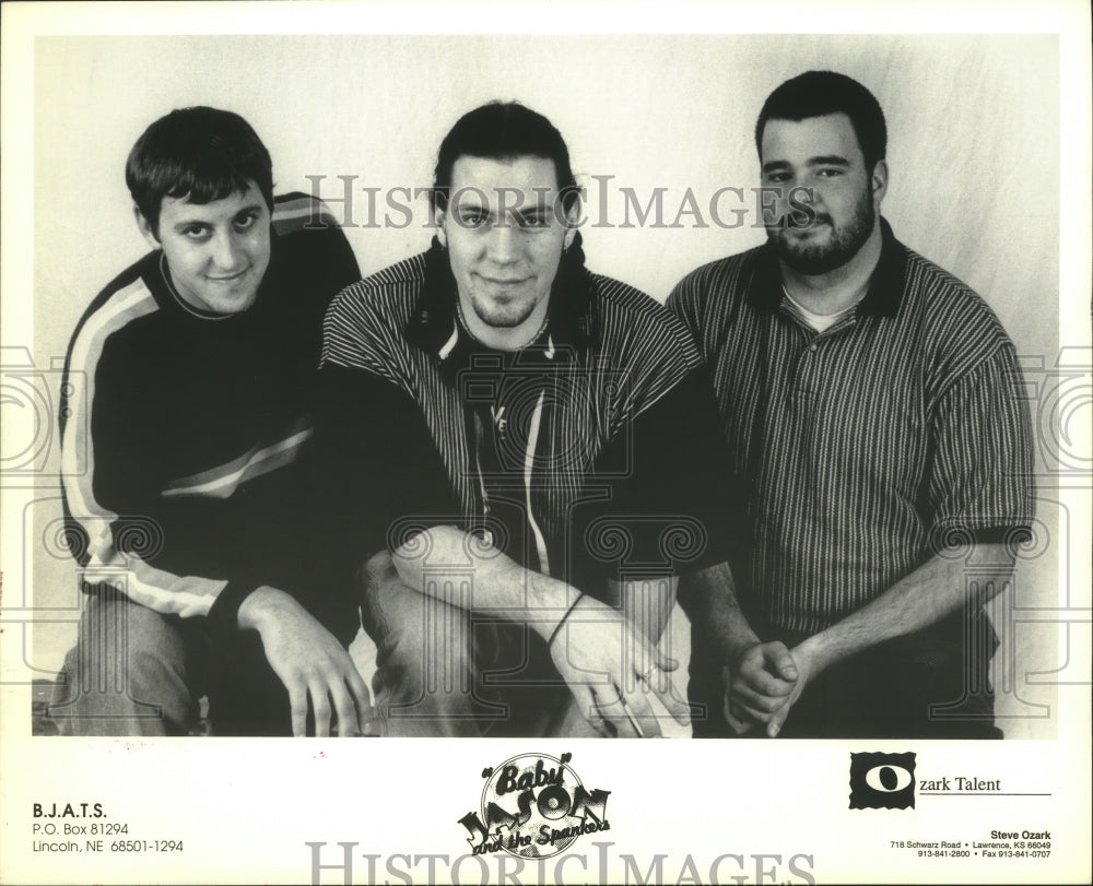 1998 Press Photo &quot;Baby Jason and The Spankers&quot;. - hcp05627- Historic Images