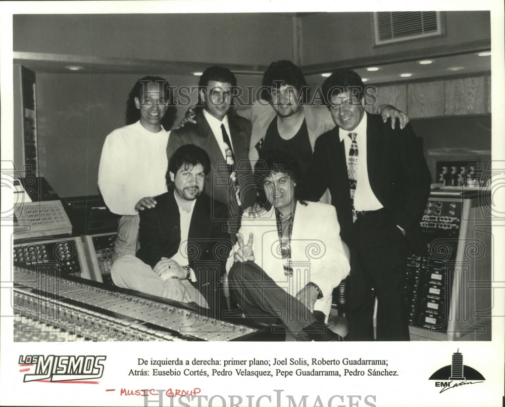 1996 Press Photo Members of "Los Mismos". - hcp05667- Historic Images