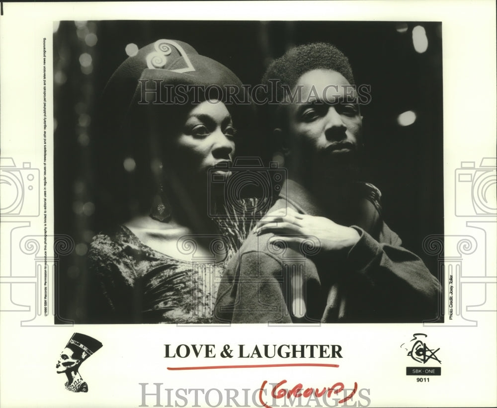1991 Press Photo "Love and Laughter", Music Group - hcp05698- Historic Images