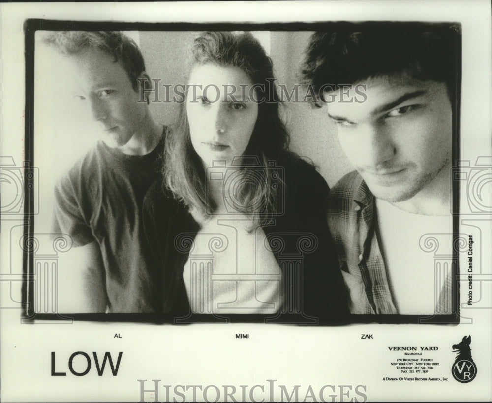 1996 Press Photo Members of "Low". - hcp05700- Historic Images
