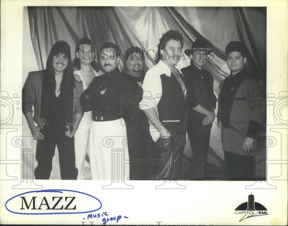 1993 Press Photo Members of the music group Mazz - hcp05720- Historic Images