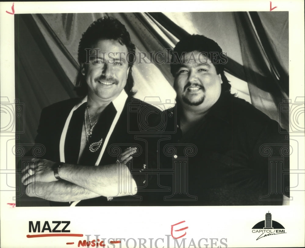 1994 Press Photo Members of the music group Mazz to headline Accordion Superfest- Historic Images