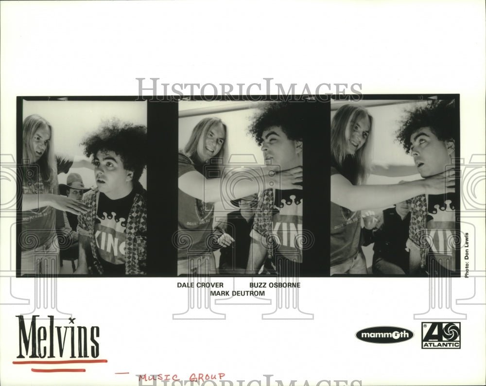 1996 Press Photo Members of the music group Melvins in photogrphss - hcp05735- Historic Images