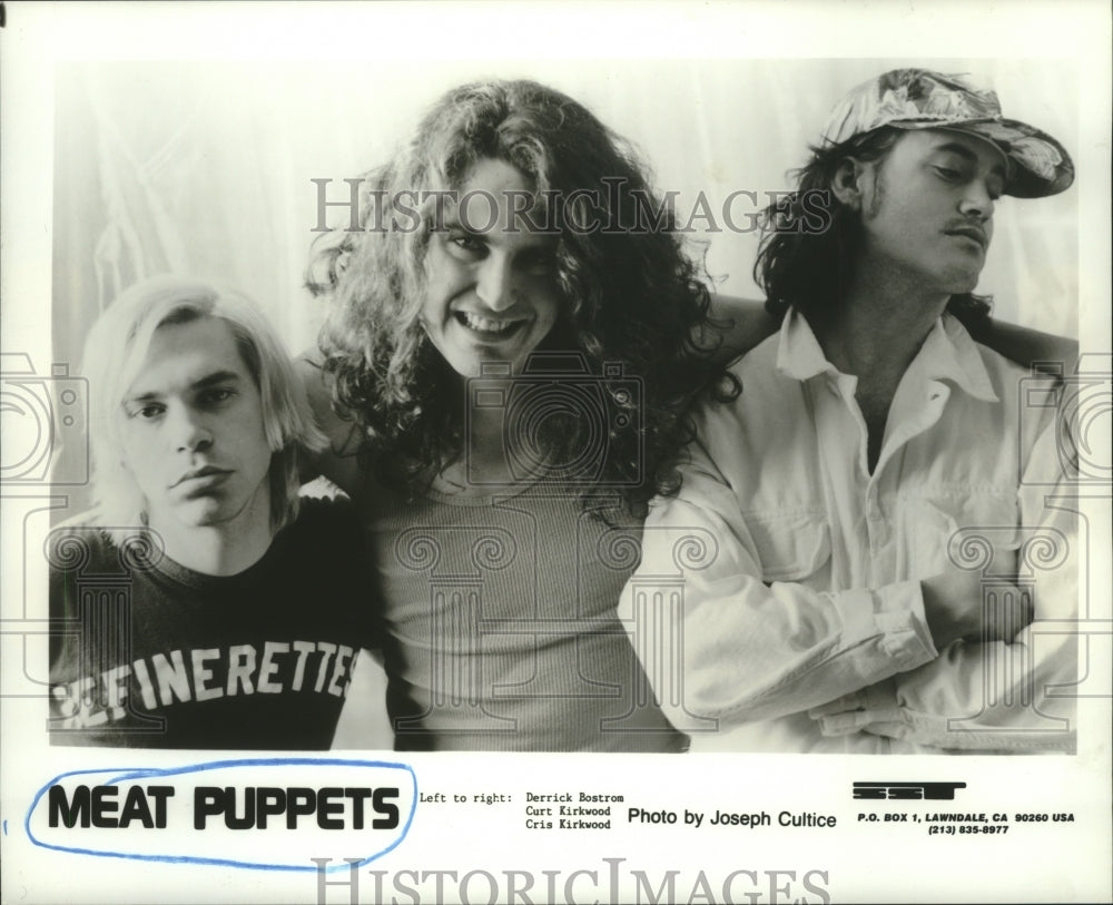 1988 Press Photo Members of the rock music group Meat Puppets - hcp05757- Historic Images