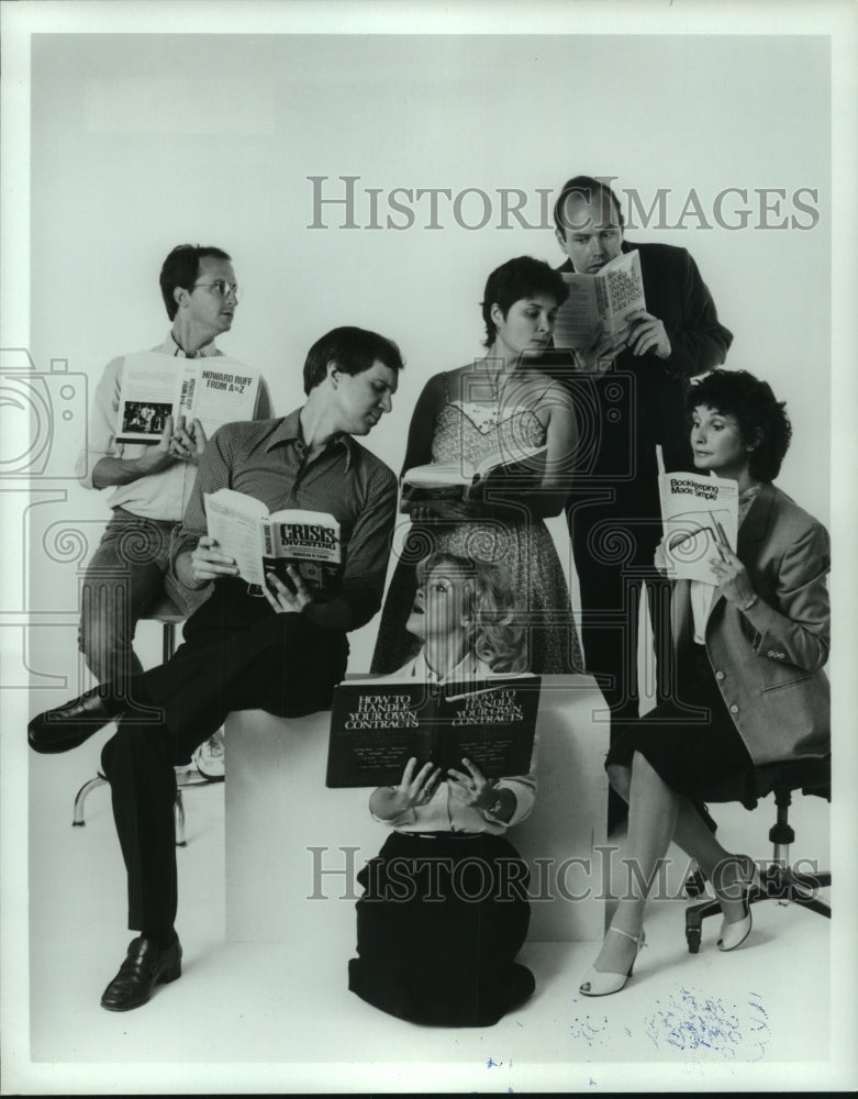 1987 Press Photo Scene from Comedy Workshop Houston Texas. - hcp05781- Historic Images