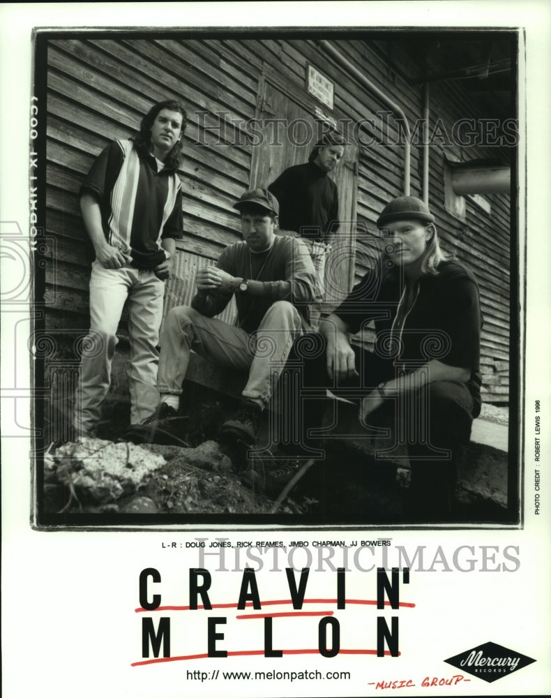 1997 Press Photo Music group Cravin&#39; Melon. - hcp05795- Historic Images