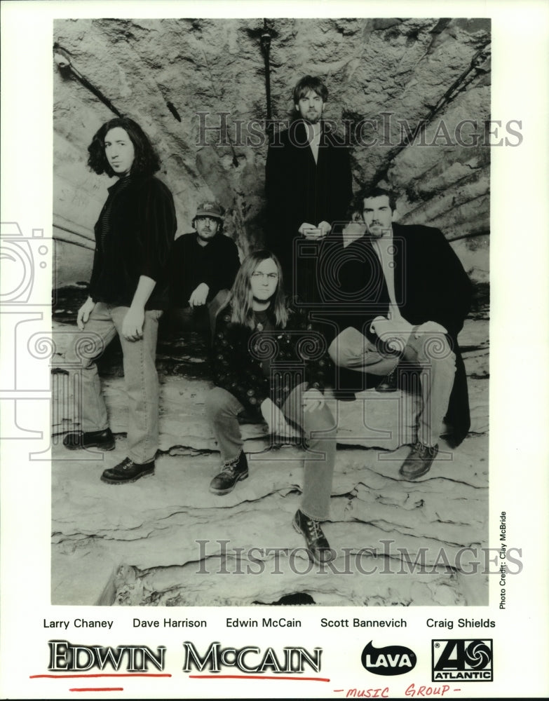 1997 Press Photo Members of &quot;Edwin McCain&quot; - hcp05857- Historic Images