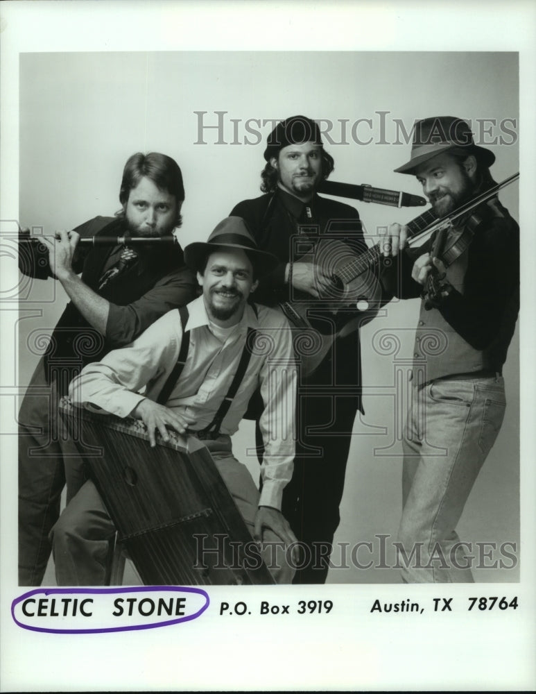 1988 Press Photo Celtic Stone-Music Group - hcp05906- Historic Images