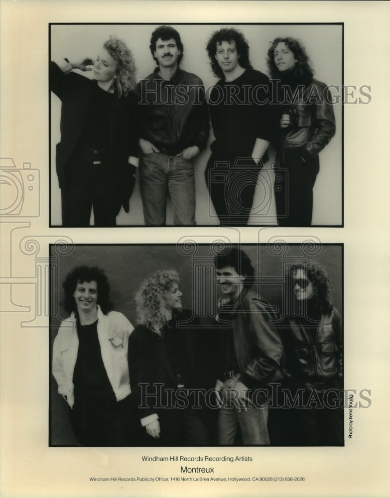 1990 Press Photo Members of the music group Montreux - hcp05924- Historic Images
