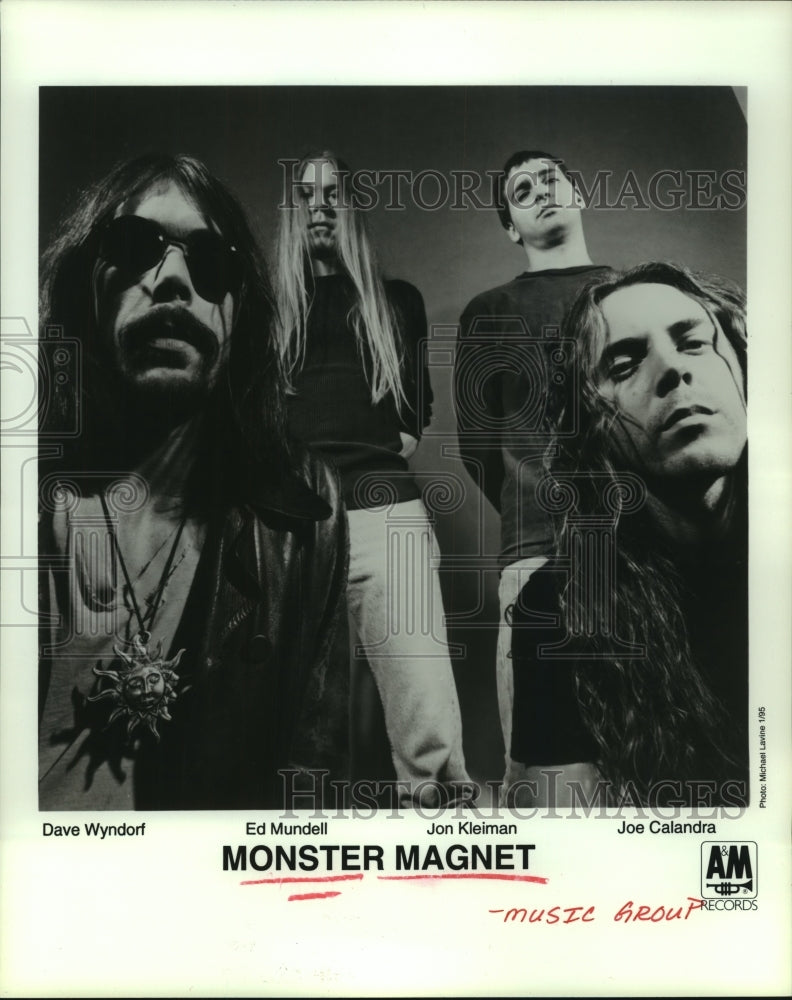 1995 Press Photo Members of the music group Monster Magnet - hcp05929- Historic Images