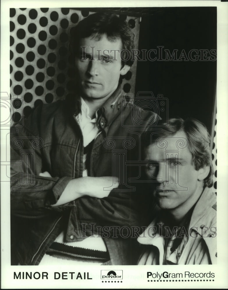 1983 Press Photo Pop group &quot;Minor Detail&quot;. - hcp05939- Historic Images