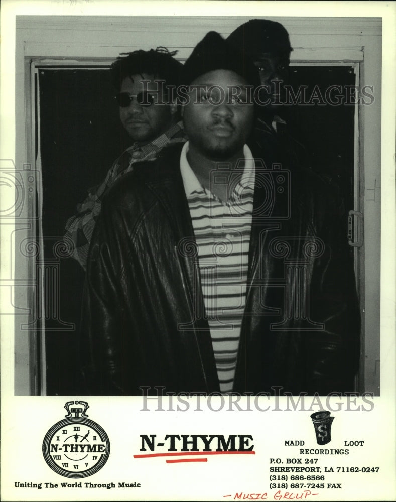 1998 Press Photo Music group "N-Thyme". - hcp05959- Historic Images