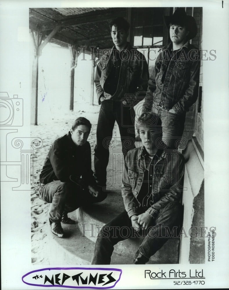 1988 Press Photo Rock group &quot;The Neptunes&quot;. - hcp05986- Historic Images