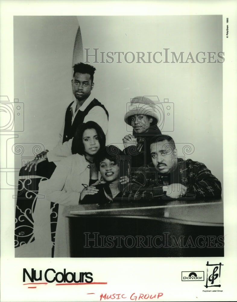 1993 Press Photo Music group &quot;Nu Colours&quot;. - hcp06000- Historic Images